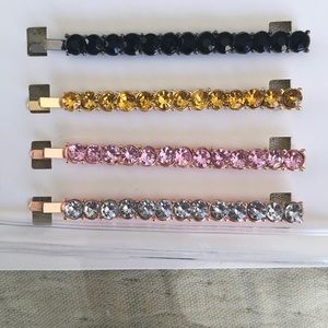 Rhinestone hair pins